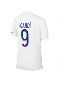 Paris Saint-Germain Mauro Icardi #9 Voetbaltruitje 3e tenue 2022-23 Korte Mouw